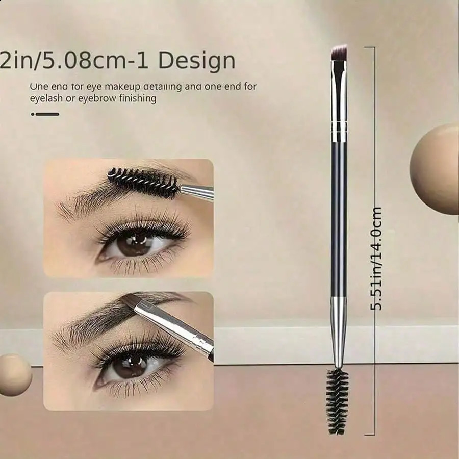 11In1 Eyelash Grooming Kit Includes Curler With Comb Separator Wand Eyebrow Brush 4 Silicone Refill Pads 250115