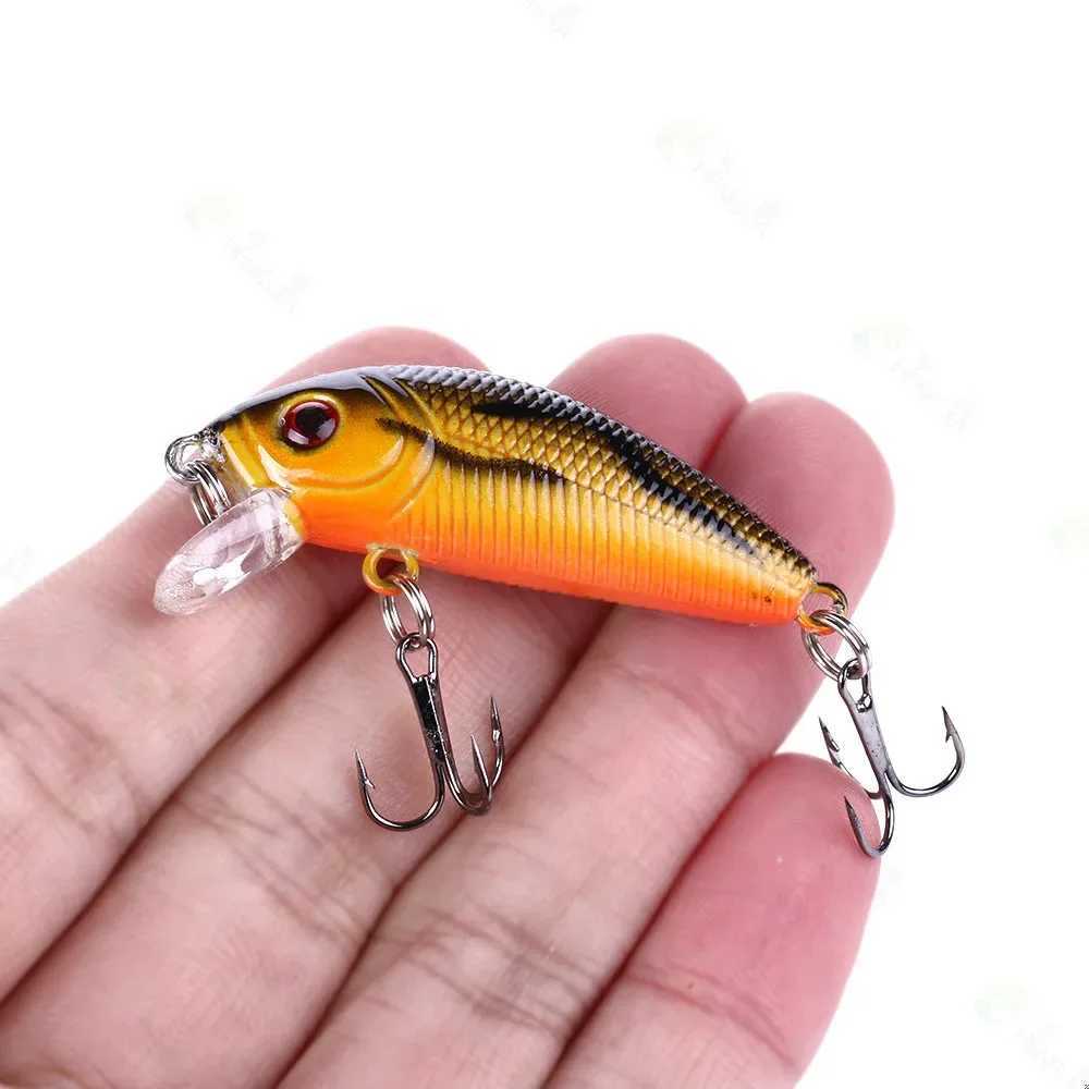 Fishing Lure Tackle Kit Set Hard Bait Artificial Rotating Floating Fishing Minnow Crankbait Wobblers Spinner Sinking Hooks LuresXJ250122