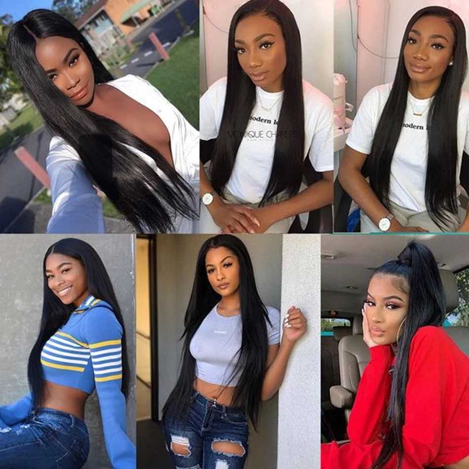 Jessenia Hair 4x4 HD Lace Clo Straight Hair 3 Bundles With Clo Malaysian Hair Bundles With Clo 100% Human Hair WeaveXJ250120