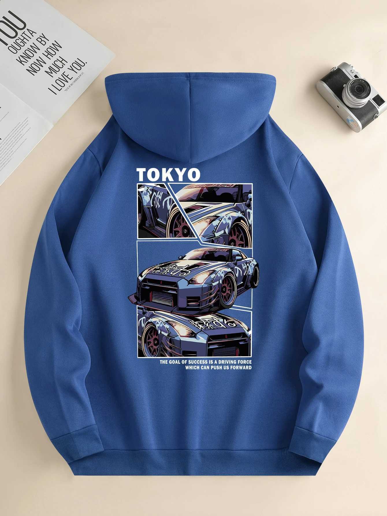 Mens new fashionable round neck sweater casual and daily comfortable round neck sweatshirt car print mens jacketXJ2500118