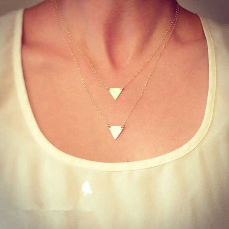 Dovzhna Fashion Tiny Heart Necklace for Women Short Chain Heart Shape Pendant Necklace Gift Bohemian Choker Necklace Gifts NewXJ250121