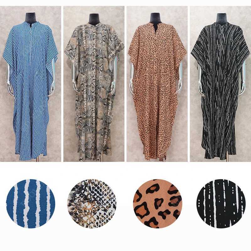Polyester Long Beach Dr Beach swimsuit Cover up Kaftan Sarong Dress Swimwear Cover up Beach Clothing Tunic Beach Q1097 W250120