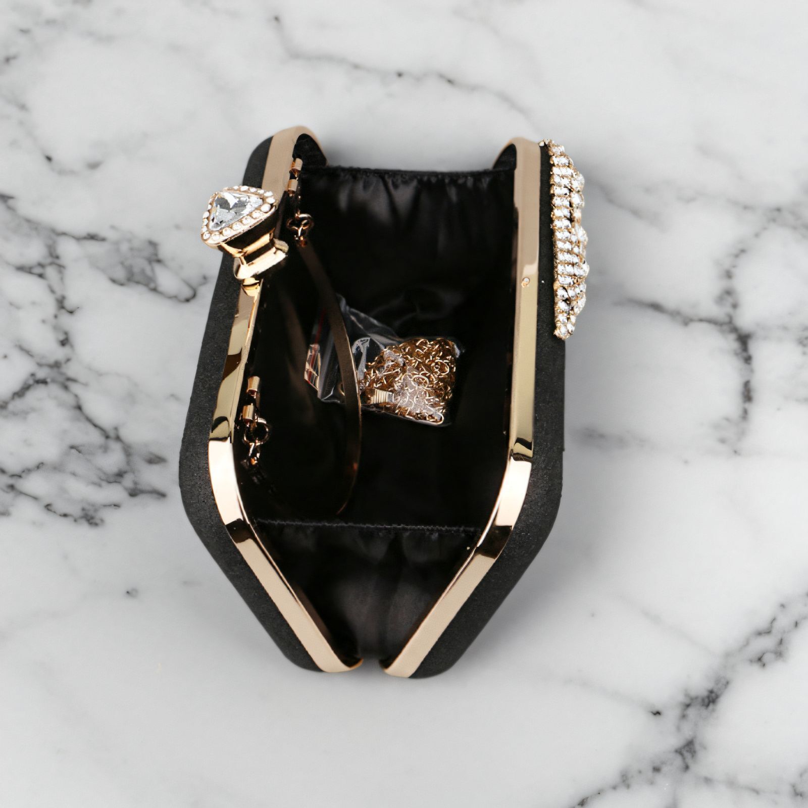 Diamond Dinner Women's Banquet Bag, Versatile Dress, Evening Gown, Rhinestone Hand-Held Bag