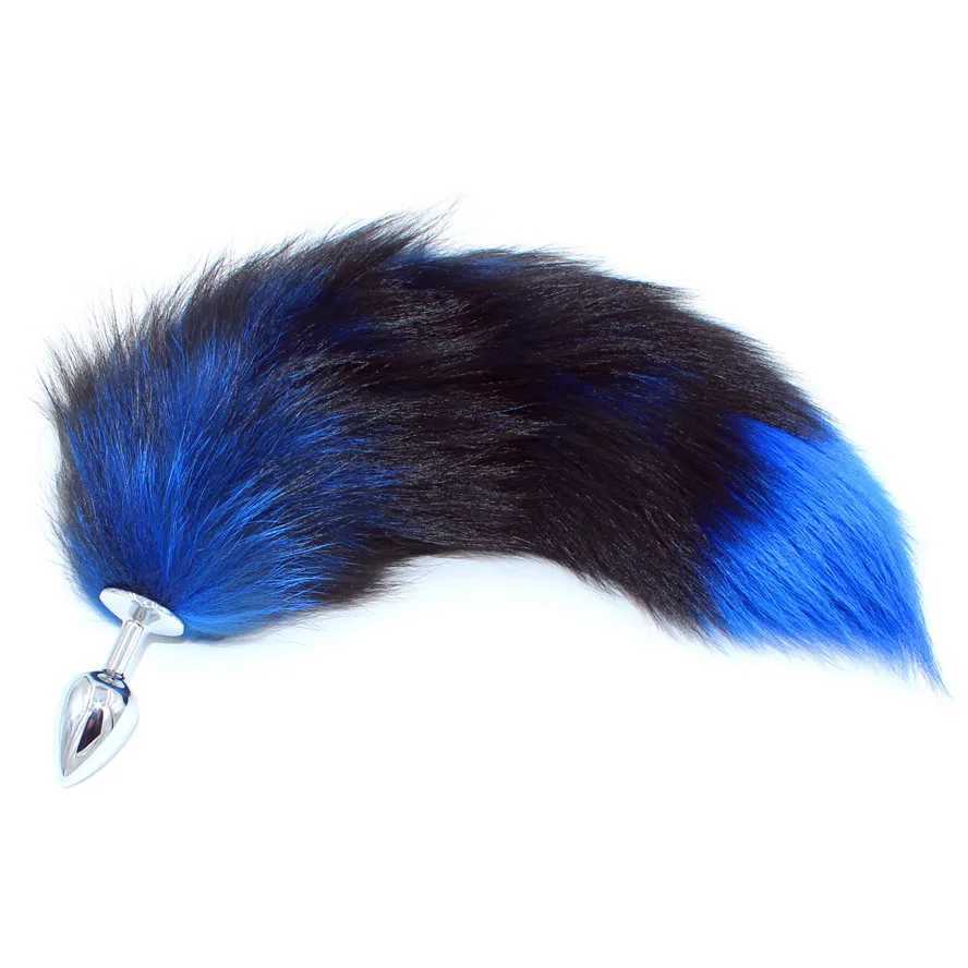 Fox Tails Anal Plug Metal Anal Sex Toys Butt plug Sex Games Role play Cosplay Toys Drop ShippingXJ250121