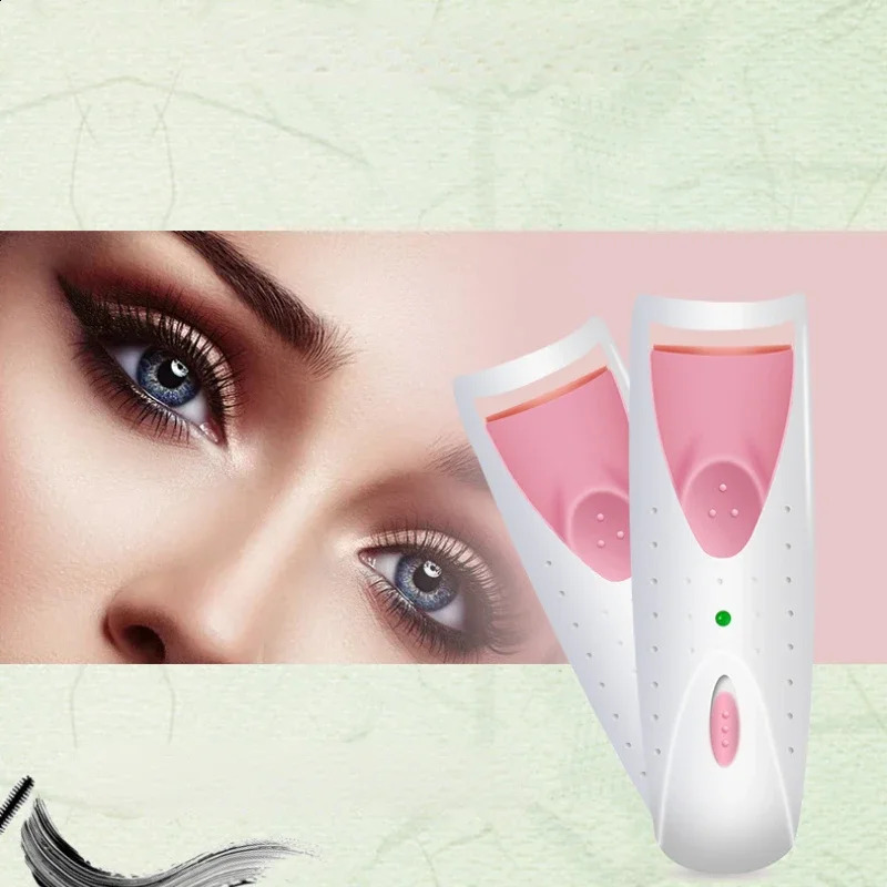 Women Makeup Electric Heated Eyelash Curler Long Lasting Eye Lash Perm Eyelashes Clip Automatic Tool 250115