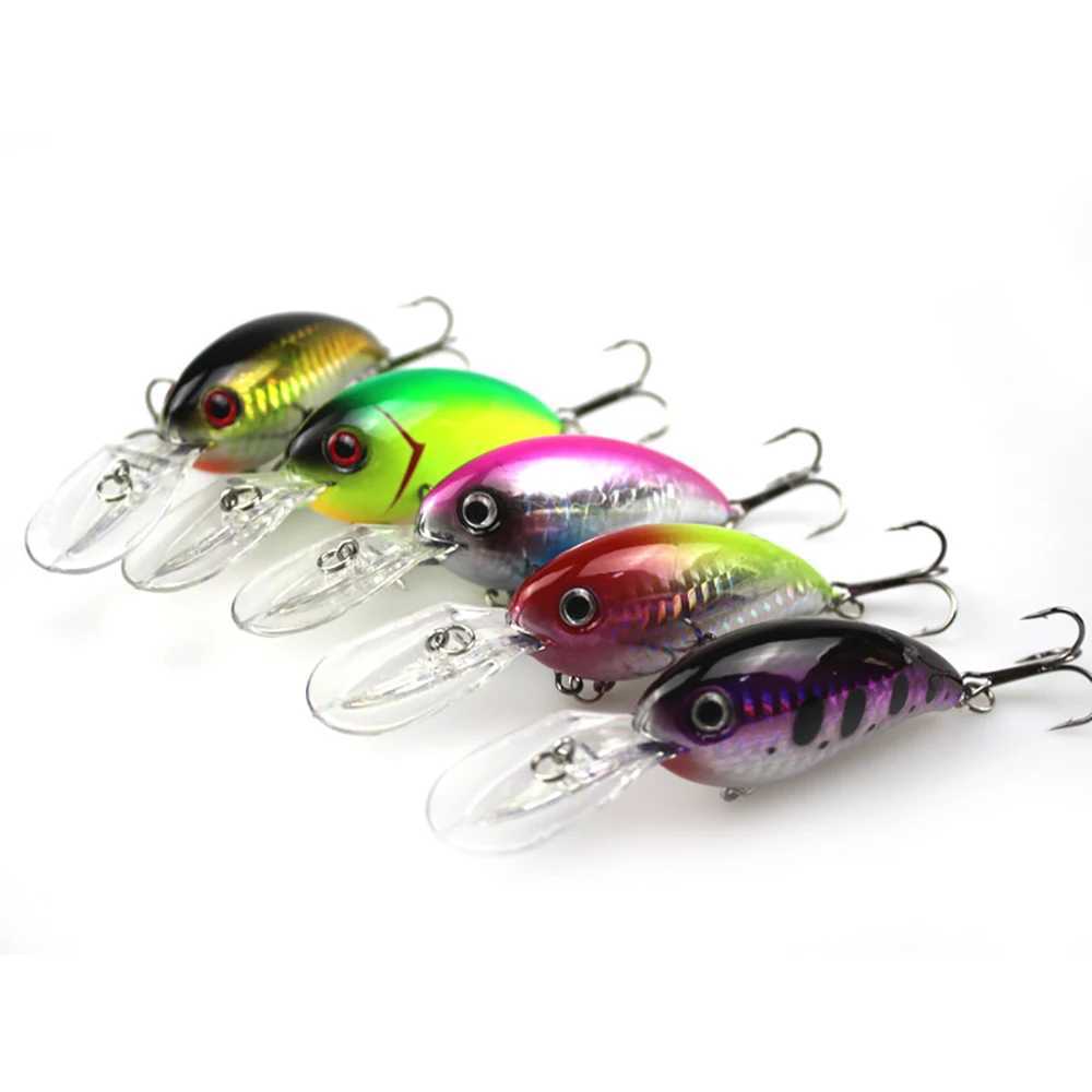 5pcs Crank Set Long Tongue Swimbait Hard Lure Baits Bass Minnow Pesca Japan Fishing Tackle 3d Eyes Wobblers 11cm 14g 5 ColorsXJ250122
