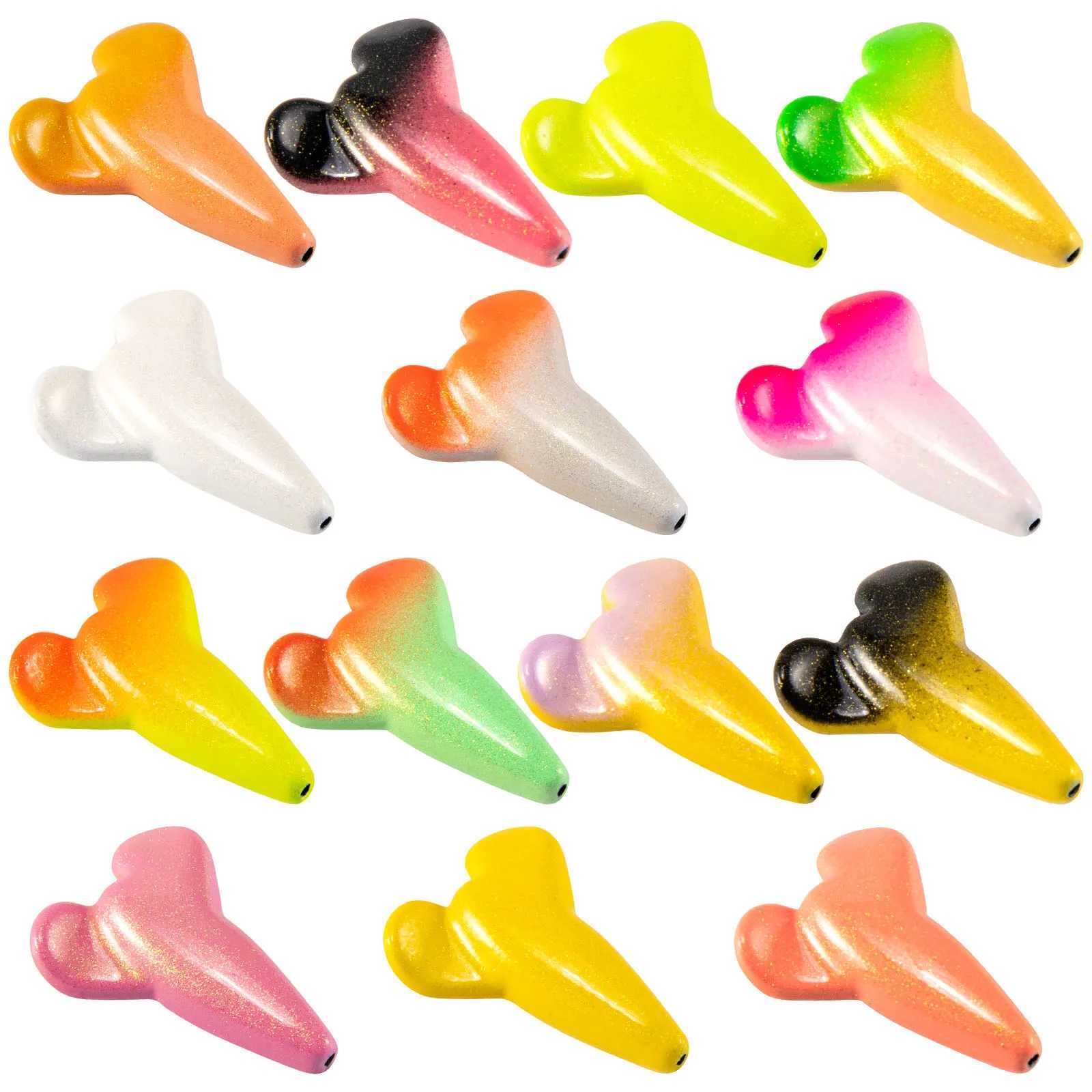 5pcs Fishing Bead Fishing Spinner Bodies Lure Making Supplies 1.3g 3.5g for Inline Spinner Spinnerbait Walleye Rig FreshwaterXJ250122