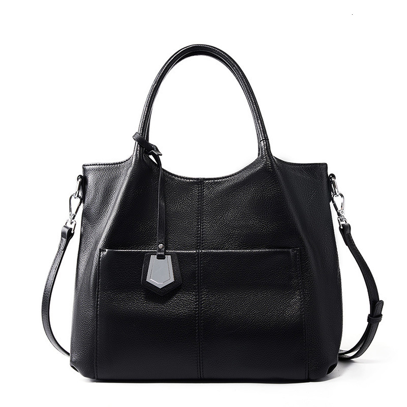 Bag Genuine Leather Women, New Single Shoulder For Spring/Summer 2025, Women's Large Capacity Tote Middle-Aged Mother Bag, Crossbody Bag