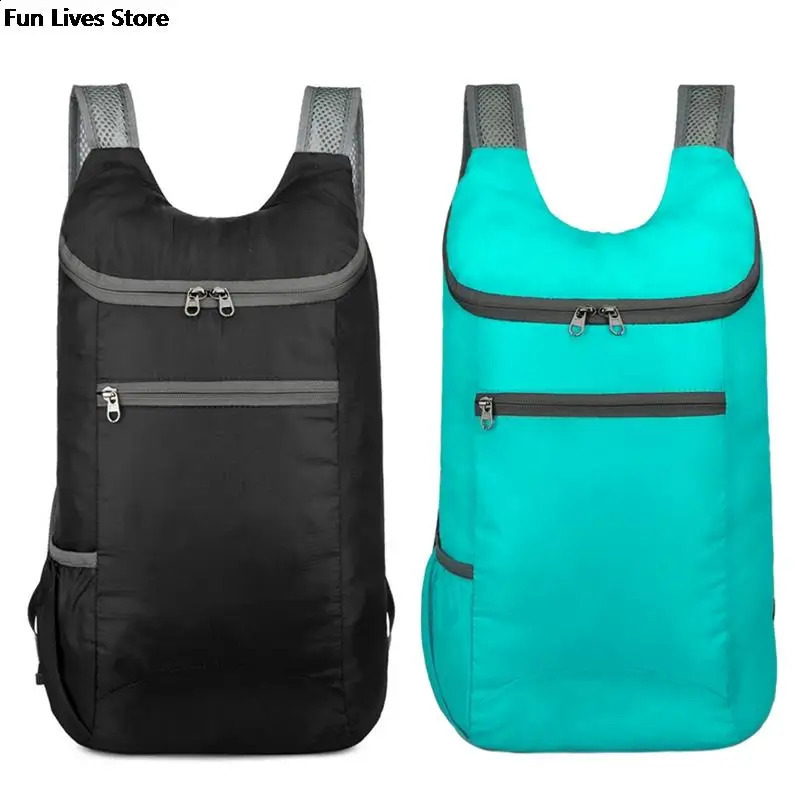 Travel Camping Hiking Daypack Lightweight Packable Backpack Waterproof Storage Pack for Outdoor Explore Double Shoulder Bags 250121