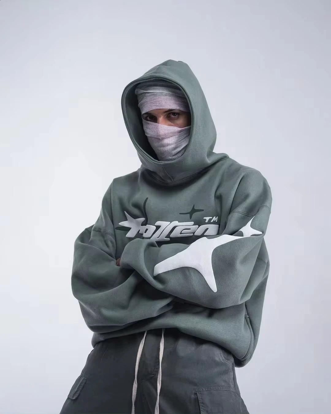 American Fashion Trend Joker Fleece Thick Hoodie Men Street Y2K Hip Hop Sell Loose Sweatshirt Couple Casual Warm Punk Hoodie 250122