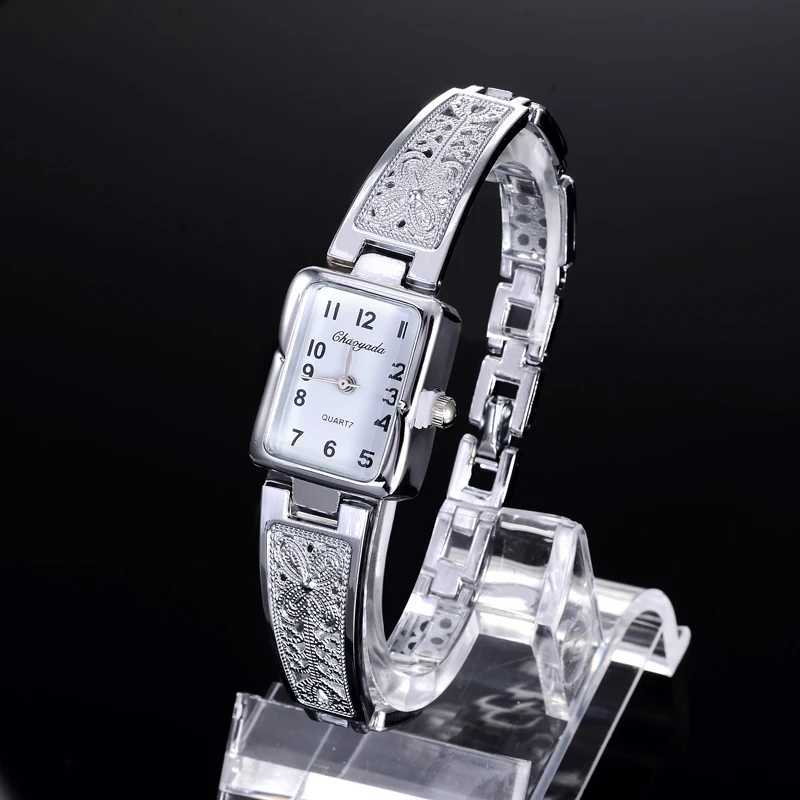 Top Brand Luxury Bracelet Watch Fem Silver Gold Wens Ladies Wristwatch Exquisite Clock Womens Watch Womens Watch X250203