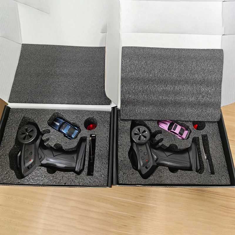 Free shipping 1/64 2.4g 4wd Fqd23/Fqd25 Rc Mini High Speed Racing Remote Control Drift Silation Car Model Toy For Kids Gifts