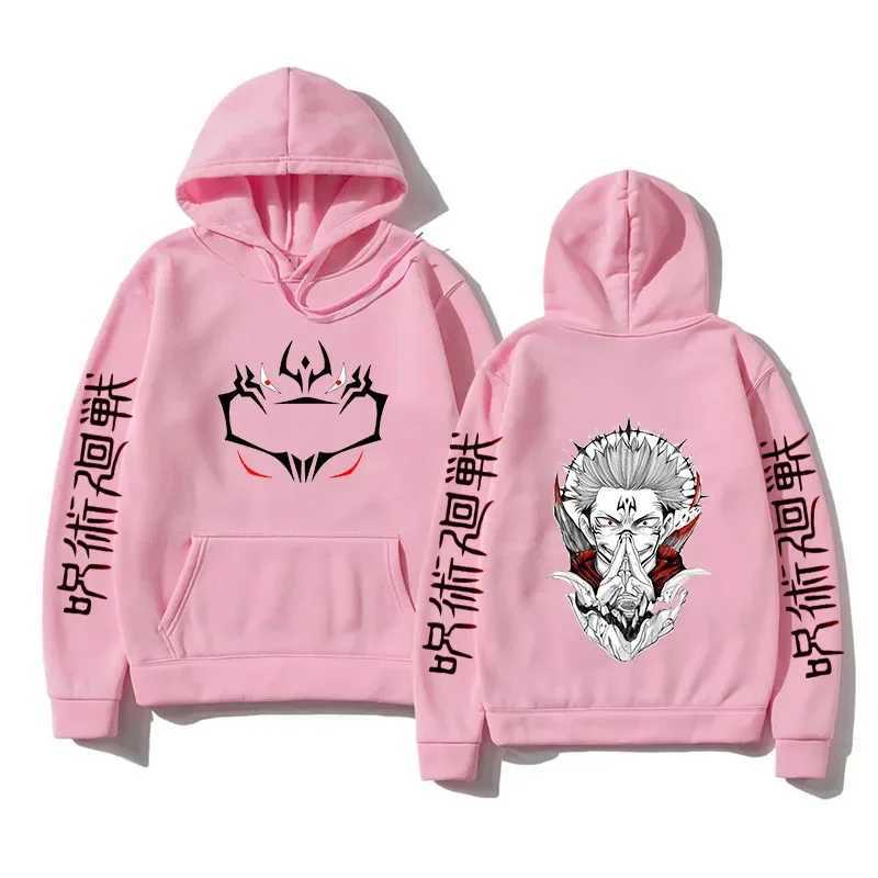 Funny Jujutsu Kaisen Long Sleeve Casual Hoodies Anime Ryomen Sukuna Printed Men Women Fashion Harajuku Sweatshirt ClothesXJ2500118
