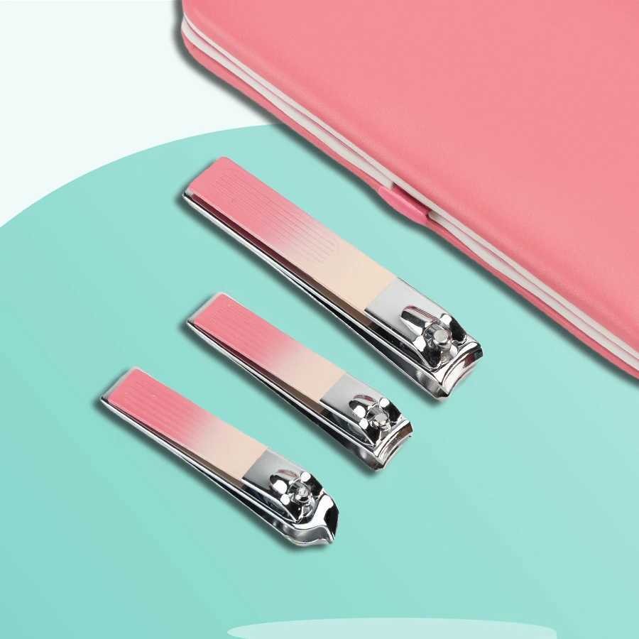 12 Pcs Manicure Cutters Nail Clipper Set Stainless Steel Ear Spoon Nail Clippers Pedicure Nail Art Tool ManicureXJ250116