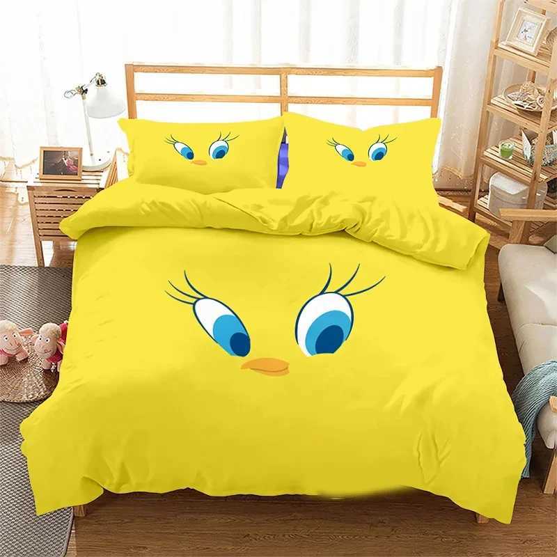 3D Printed Tweetys Bird Bedding Down Duvet Cover Comfortable Bedding Extra Large Double Size Boys and Girls Adult X250203
