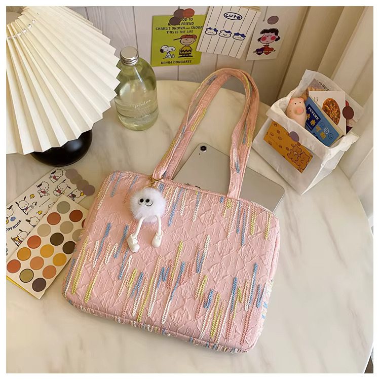 11 13 14 15 Inch Laptop Handbag Large Capacity Shockproof Notebook Bag Cute Breathable for Ipad/book/Xiaomi/Lenovo