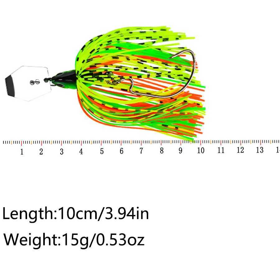 3pcs Chatterbait Fishing Lures Set Spinner Artificial Bait Skirts Kit Weedless Buzzbait Wobblers For Bass Pike Swimbait WalleyeXJ250122