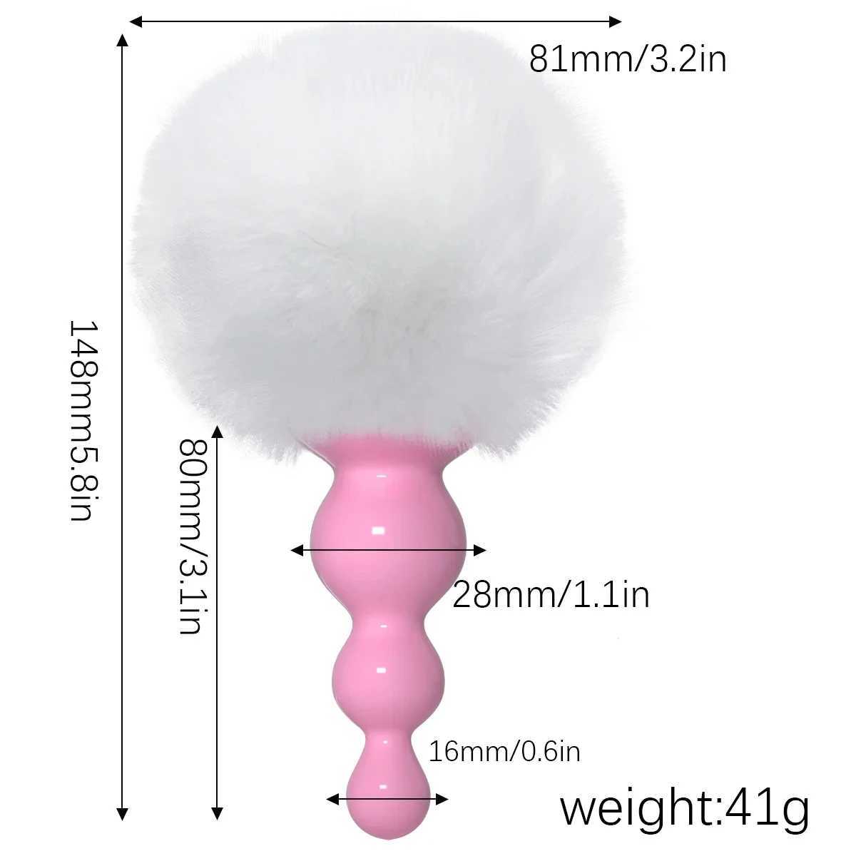 Sexy Fox Anal Plug Tail Silicone Anal Toys For Women Men Butt Plug Small Tail Cat Rabbit Anal Plug Cosplay Sex Toys For AdultXJ250121