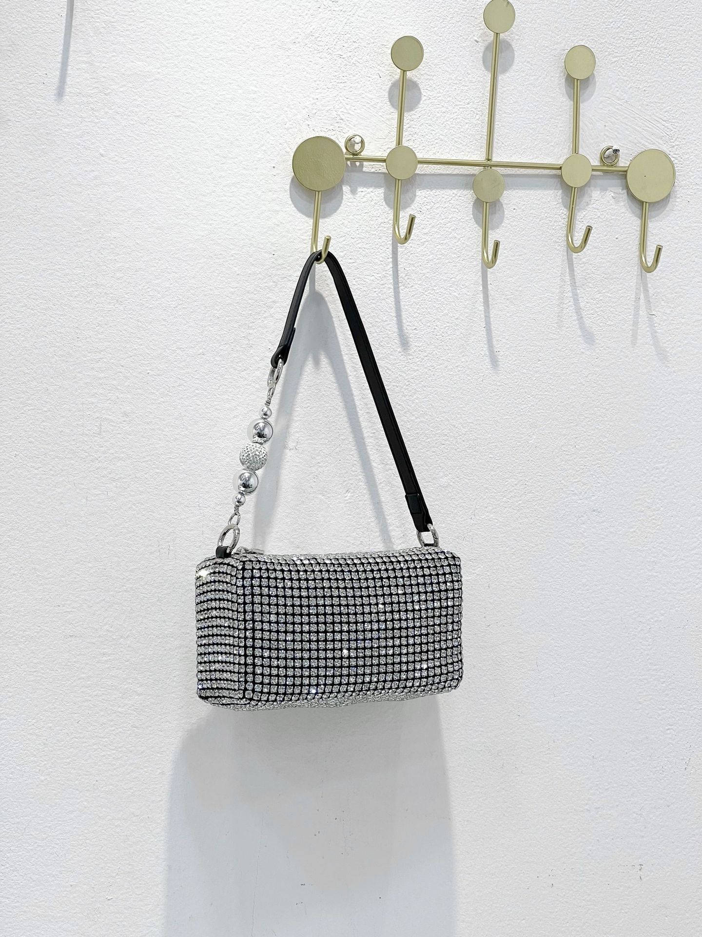 Bags Guangzhou Luggage new style New Set Women's Square Banquet Small King Water Diamond Bag