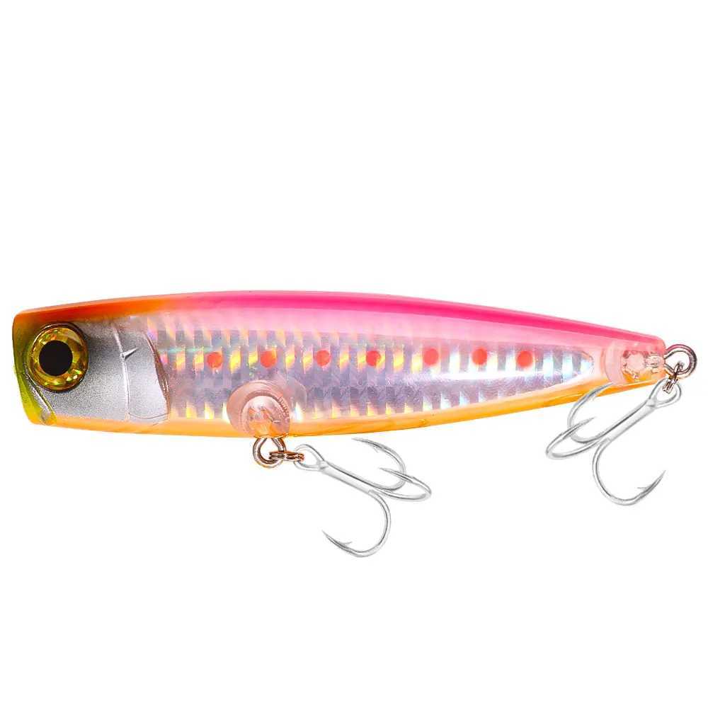 Popper Fishing Lure 11cm 23g Topwater Popper Baits Pesca Floating Artificial Bait Bass Wobbler Fishing GoodsXJ250122