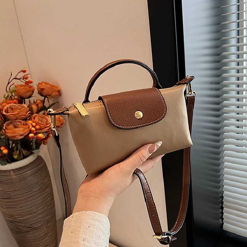 Fi Small Shopping Shoulder Bag for Women Ladies Nyl Handbags Removable Shoulder Strap Crossbody Bag Female Student PocketXJ250121