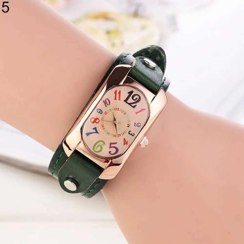 Fashion Wen Watch Square Case Design Genuine Leather Strap Quartz Luxury Brand Wristwatch Casual Ladies Square Dial Watches X250203