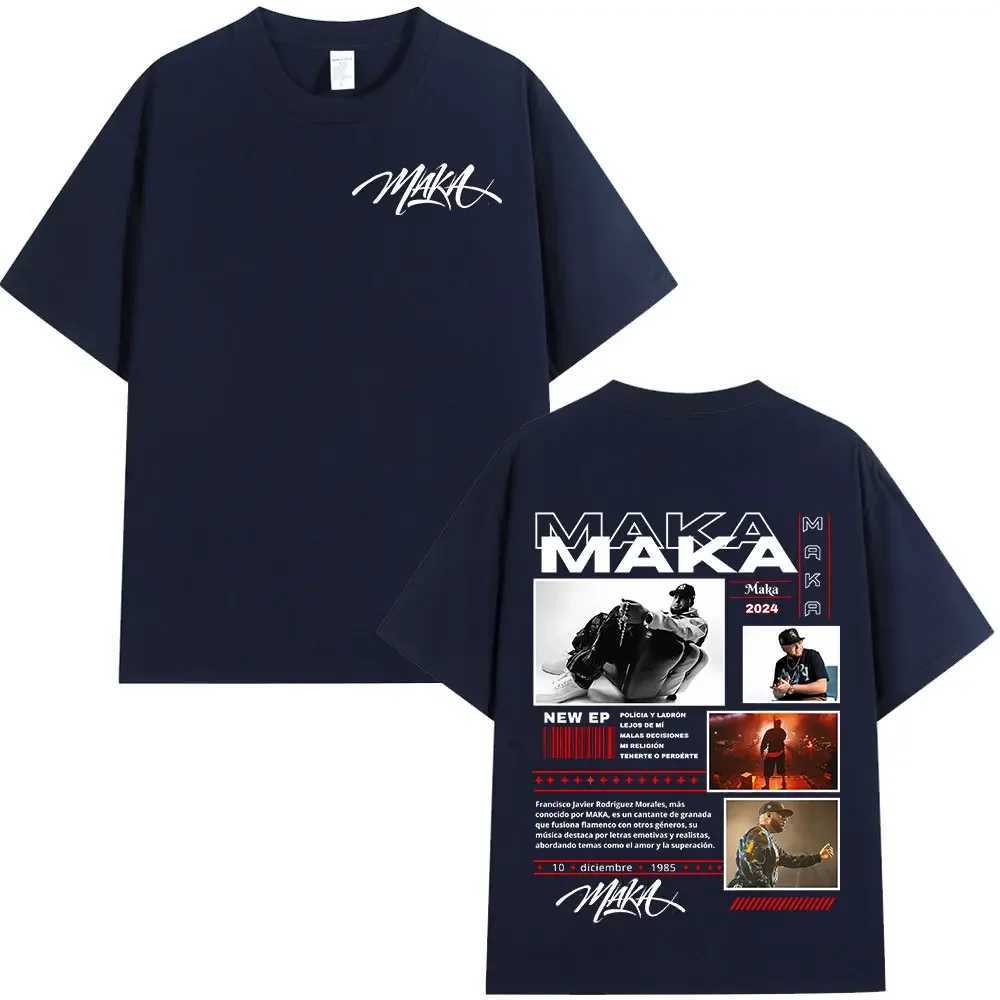 Rapper For Tour Merch T Shirts Men Women Clothing Fashion Vintage T-shirt Cotton Casual High Quality Cotton T Shirt Streetwear X250203