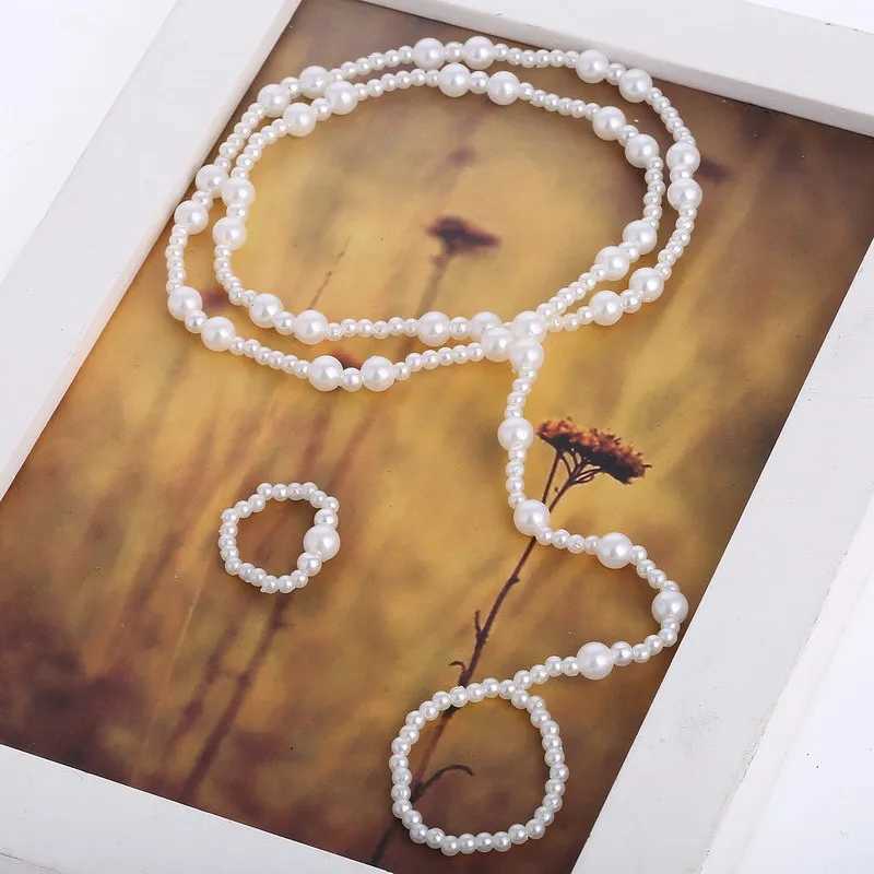1Pc Bohemian Pearl Anklet for Women Fashion Summer Barefoot Sandal Foot Chain Toe Beach Ankle Bracelet Beach Leg JewelryXJ250121