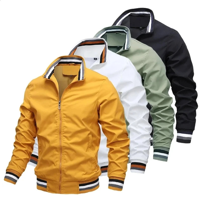 2024 Mens Windbreak Bomber Jacket Spring Summer Man Casual Outdoors Portswear jacket Jackets for men Coats clothing 250122
