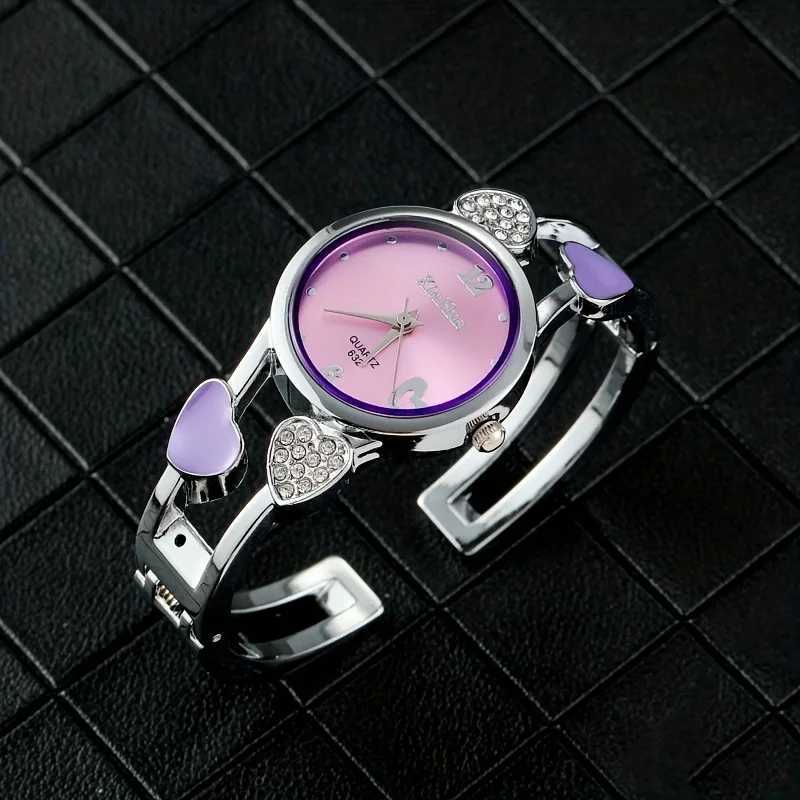Xinhua Fashion Wen Stainless Steel Bracelet Watch Bangle r Shape Wristwatches Fem Best Gift Clock Watches X250203
