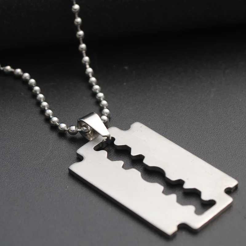 Punk Rock Necklaces Man Magic Claw Necklace Trendy Men Women Kipop Wild Titanium Steel Sweater Bead Chain Jewelry Party GiftsXJ250121