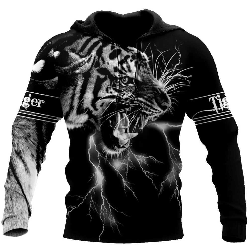 Spring and Autumn Mens Wolf Animal Pattern 3D Printing Hoodie Harajuku Fashion Hooded Sweatshirt Unisex Casual Pullover 01XJ2500118