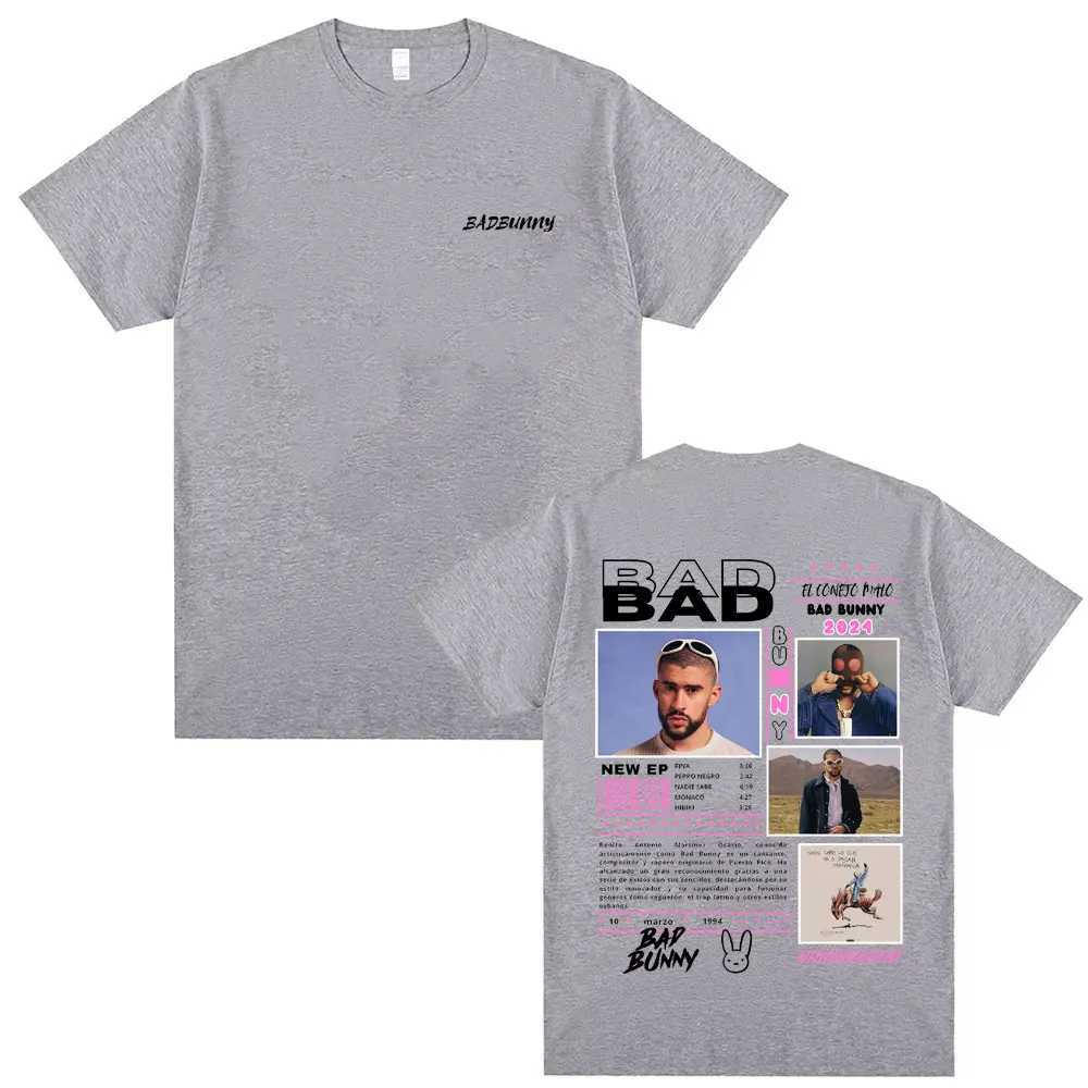 Rapper Music Album Print T Shirts Nobody Knows Whos Going To Market T-shirt Men Women Fashion Hip Hop Vintage Tshirt X250203