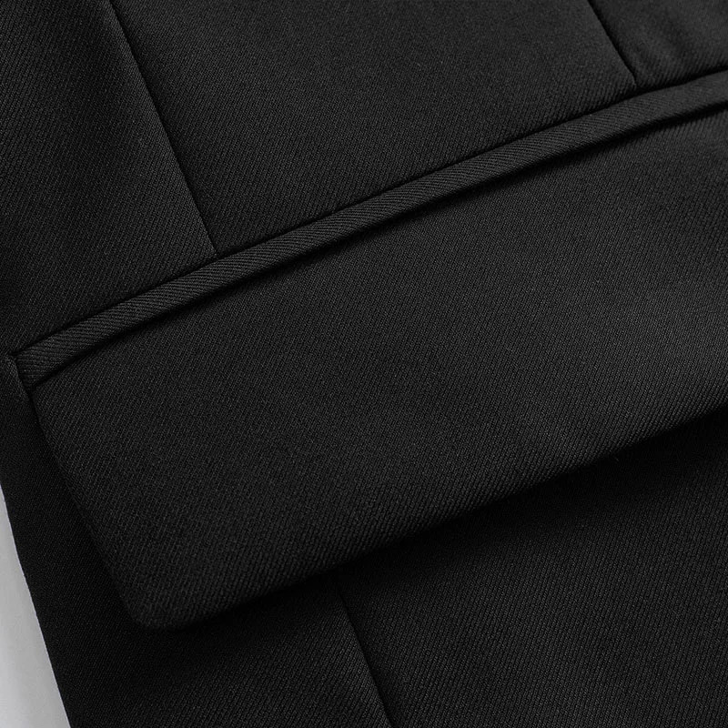 2024 Mens Business Casual MAO Suit Fashion Handsome Solid Color Wedding Match Everything Blazer Rosa Hombre POLYESTER 250115