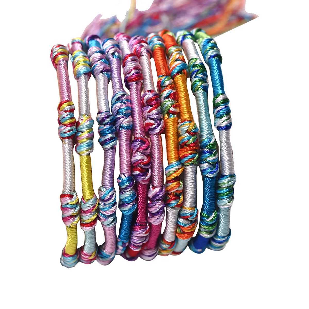 Summer Beach Woven Rope Tassel Anklet For Girl Fashion Beautiful Bohemia Bracelets Anklet Jewelry For WomenXJ250121