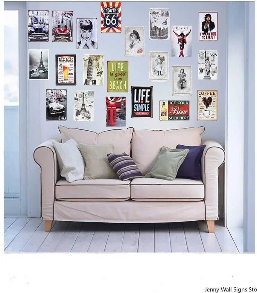 Retro Fighter Poster Metal Tin Sign World War II Aircraft Military Fans Poster Vintage Metal Plaque Wall Decor metal plateXJ250116