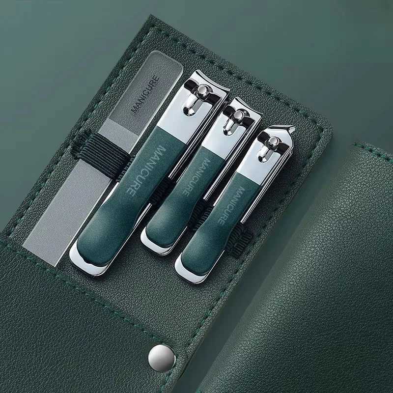 Manicure Set Professional Nail Clipper Kit Stainless Steel Manicure KitNail Care Tools Travel Manicure Grooming Kit Nail ClippXJ250116