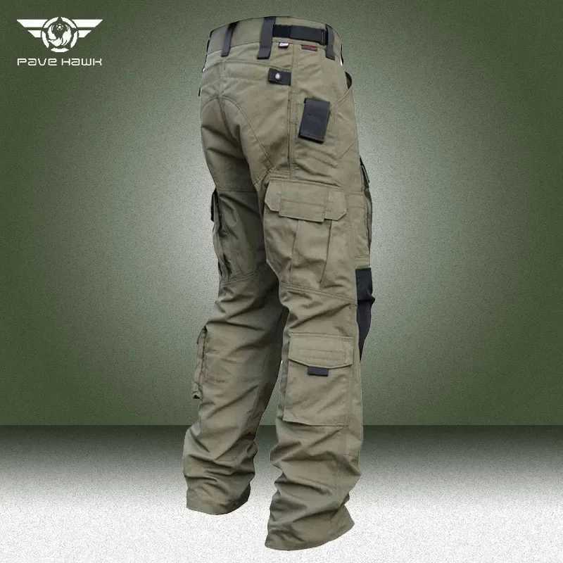 Cargo Tactical Pants Men Intruder Military Multi-pocket SWAT Combat Trousers Male Outdoor Wear-resistant Secret Service Pants W250118