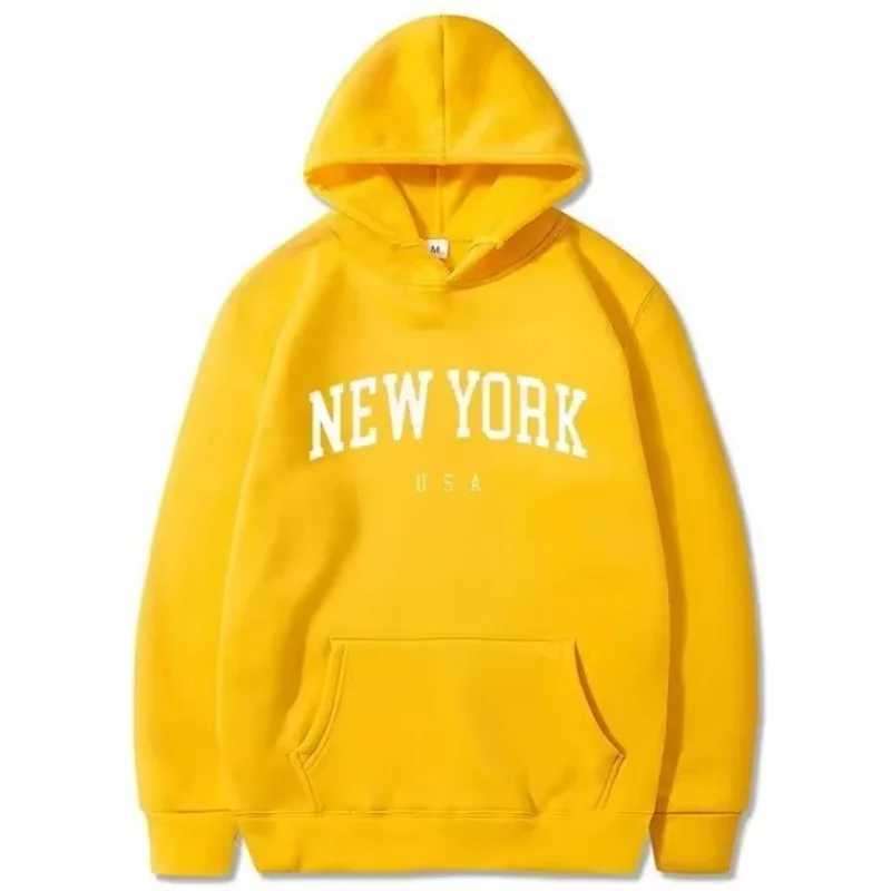 New men womens New York American City Hoodie fashion letter printed graphic sweatshirt loose casual Harajuku hoodie sportswearXJ2500118