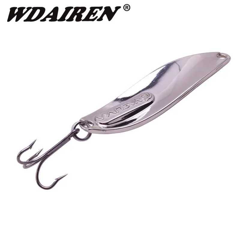 1Pc Metal Fishing Lure 10g 15g 20g Spoon Lure Spinner Bait Fishing Tackle Hard Bait Spinner Bait Isca Artificial Peche WD-441XJ250122