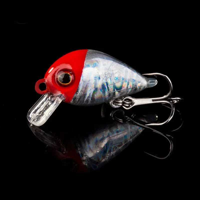 1 Pc 3cm 1.8g Crazy Crank Bait Floating Artificial Wobblers Sinking Pesca Crankbait Trout Bass Japan Carp Fishing TackleXJ250122