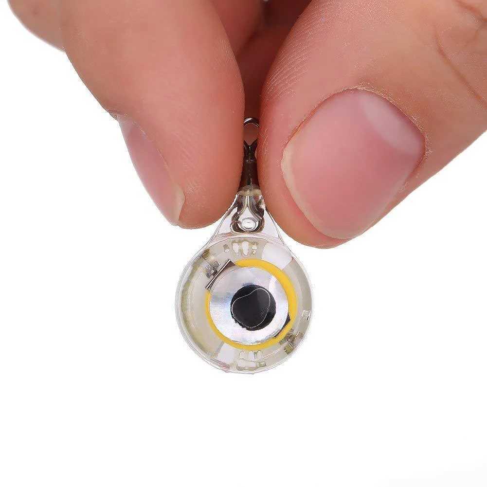 5-20PCS Mini Fishing Lure Light LED Deep Drop Underwater Eye Shape Fishing Squid Fishing Bait Luminous Lure for Attracting FishXJ250122
