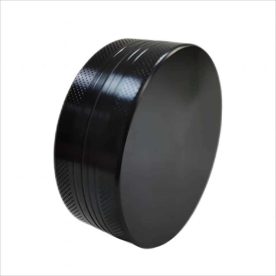 63mm 2 Layers Portable Aluminum Dry Herb Grinder Spice Grinder Smoke Cigarette Accessories W250121