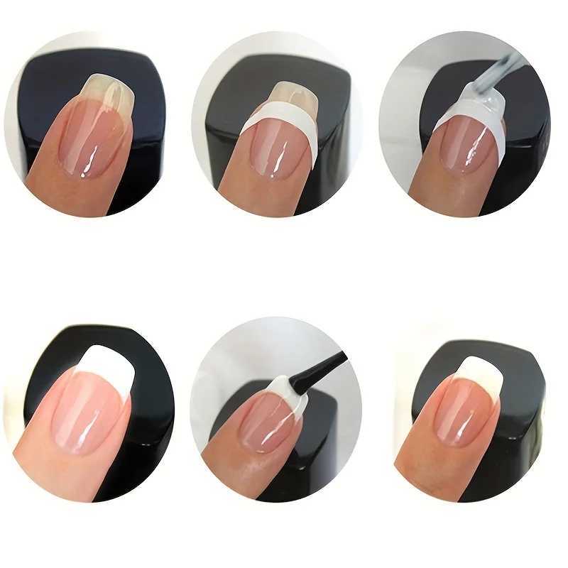 288 stickers 6 French Smile Nail Stickers (48 stickers per sheet) nail art suppliesXJ250120