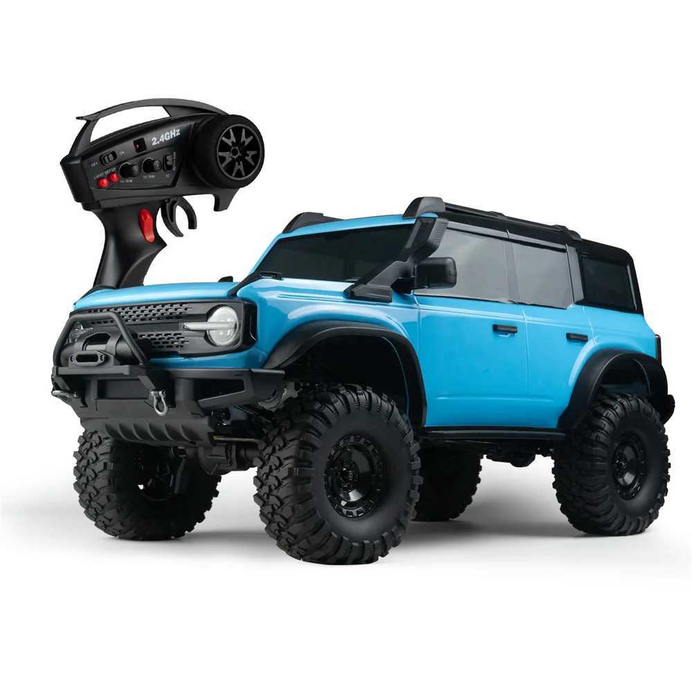 HB Toys RTR R1001/2/3 1/10 2.4G 4WD RC Car Full Proportional Rock Crawler LED Light 2 Speed Off-Road Truck Vehicles Models X250203
