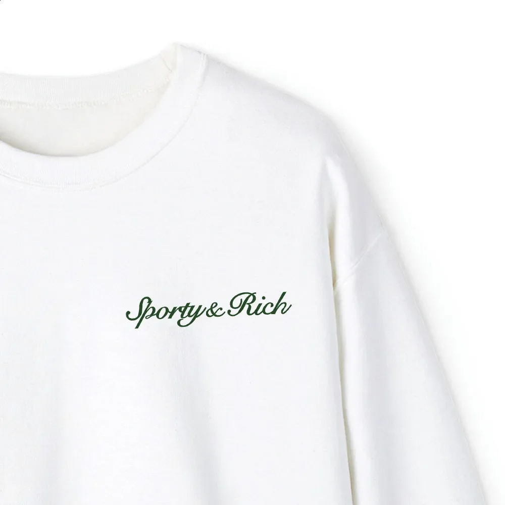Drink Plenty of Water Letters Printing Retro Style Crewneck Sweatshirts Women Autumn Terry Cotton Loose Long Sleeve Pullover 250122