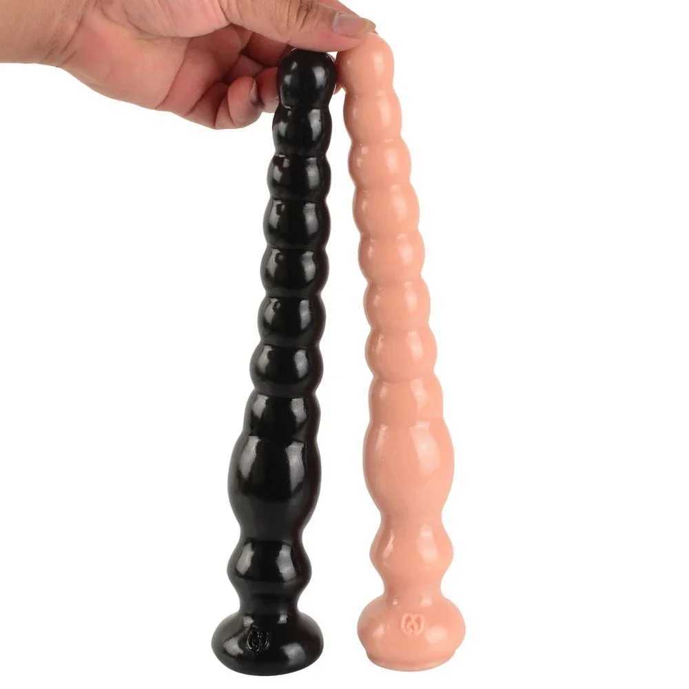 Long Anal Plug With Suction Cup Butt Plug Large Dildo Anus Backyard Masturbation Prostate Massager Adult Sex Toys For Woman MenXJ250121