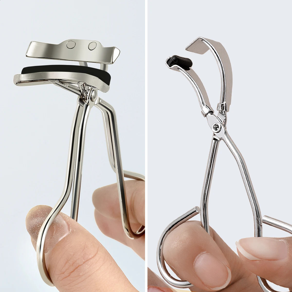 Portable eyelash curler combination local and wideangle stainless steel curling extending eyelashes 250115