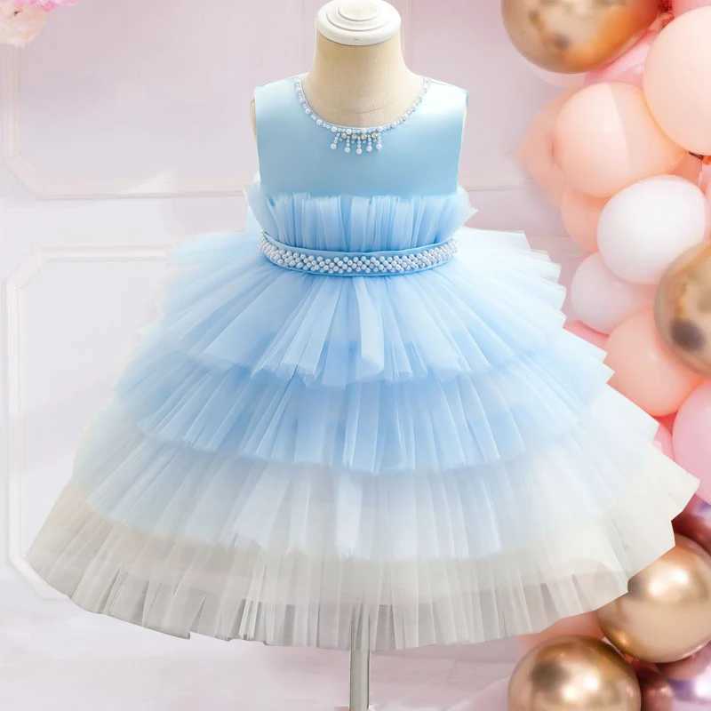 Lace Dresses Newborn Baby Girls Dress 2022 Christmas Infant Party 1st Birthday Dress For Girls Princess Baptism Dresses X250203