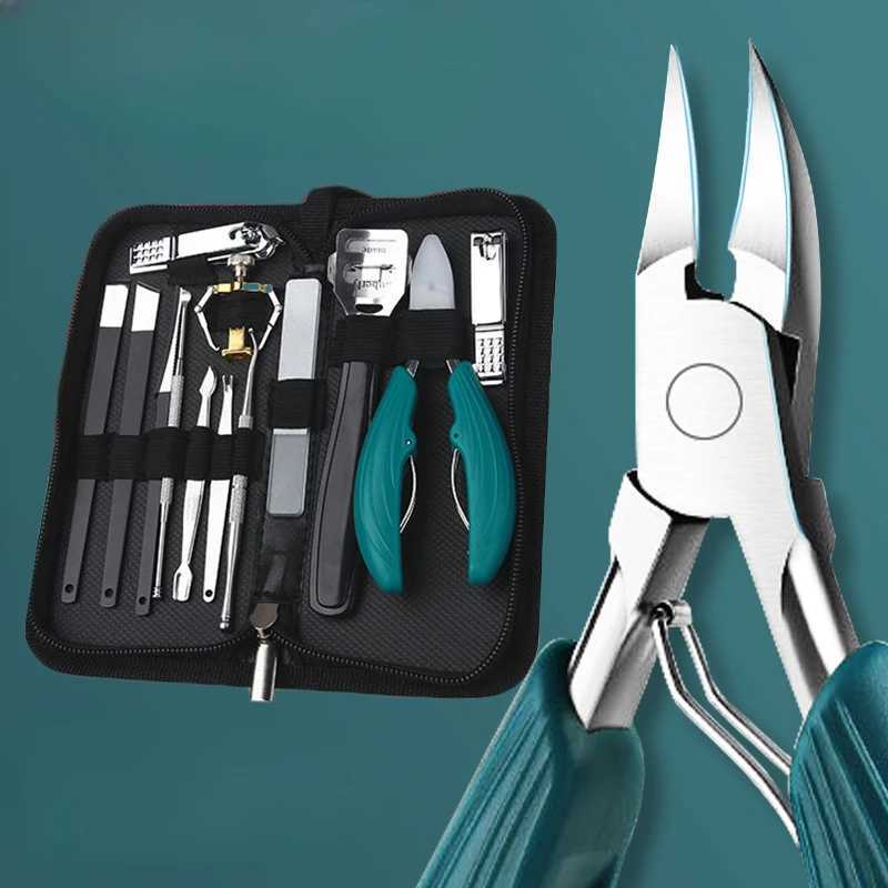 Toe Nail Clippers Correction Thick Nail Ingrown Toenails Nippers Dead Skin Nail Art Pedicure Care Plier Cutter Scissor ToolXJ250121